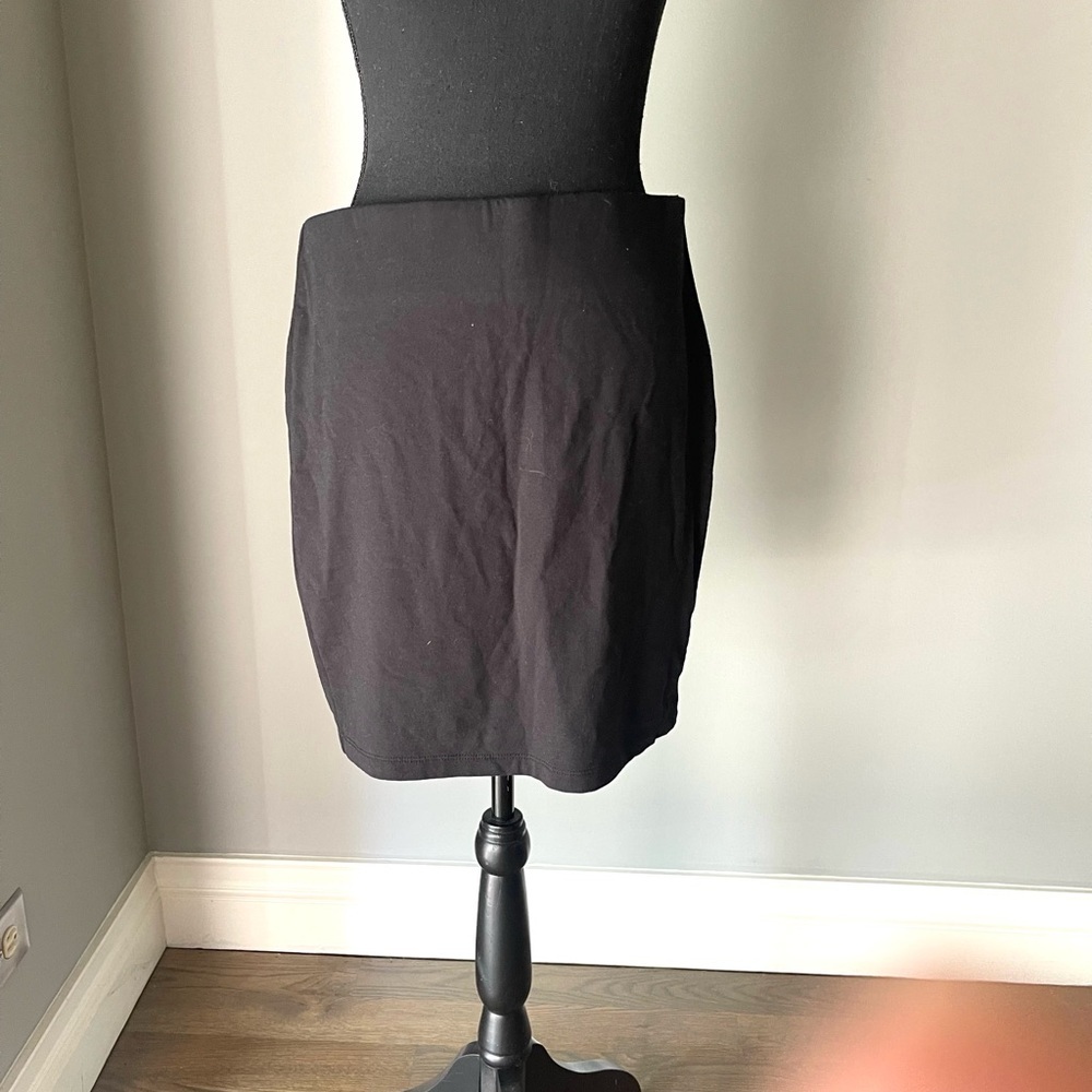 Halogen Gray Pencil Skirt Knee-Length Work